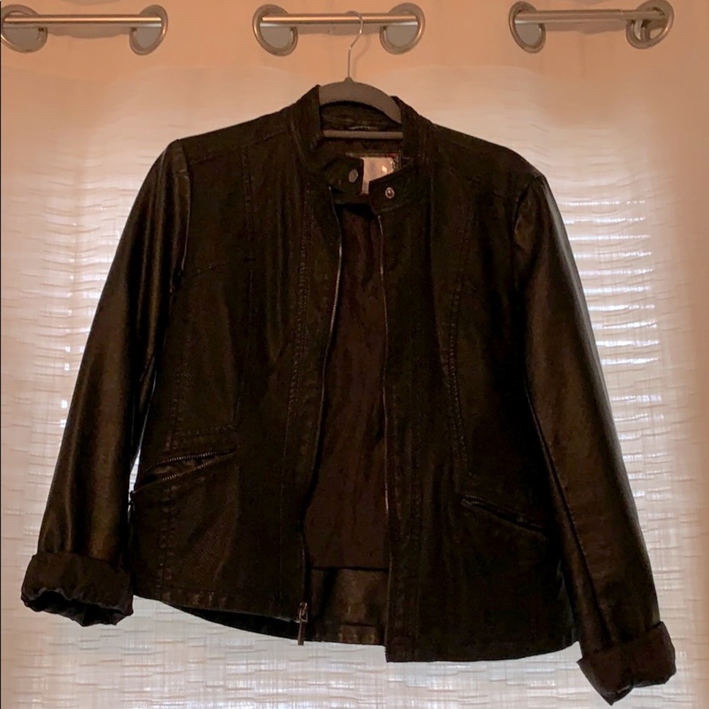 Leather jacket
